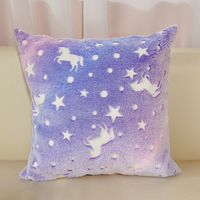Housse de coussin en molleton pour enfants et adultes, housse de coussin en forme d'étoile, cadeaux pour enfants et adultes, confortable, chauffant, Super doux, pour le coucher