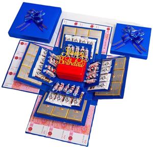 Boîte Cadeau Explosive à Confettis avec Logo Personnalisé pour Noël et Anniversaire, Boîte <span class=keywords><strong>Surprise</strong></span> Mystérieuse - Product Image 3