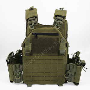 Novo Atacado de Fábrica: Colete de Segurança Porta-Placas Tático com Sistema <span class=keywords><strong>Molle</strong></span> Camuflado para Caça e Treinamento - Product Image 2