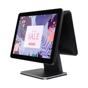 Sistema de Caja Registradora Táctil de Pantalla Dual de 15.6 Pulgadas OEM ODM para Terminal de Supermercado Minorista I3s de Doble Pantalla - Product Image 5