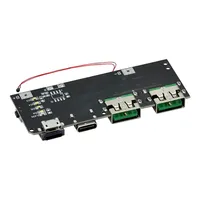 Módulo de Carga para Banco de Energía Móvil USB Dual LED QC4.0 QC3.0 5V 4.5A 22.5W Micro/Tipo-C 18650 con Protección de Temperatura/Circuito
