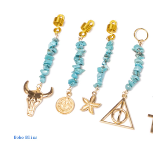 Jiffy <span class=keywords><strong>cheveux</strong></span> perles <span class=keywords><strong>bijoux</strong></span> Dreadlocks cristal métal bobines anneaux or argent pendentifs tresse manchettes Clips Tube perle tresse accessoires - Product Image 6