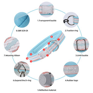 <span class=keywords><strong>Collar</strong></span> para Cachorro con Hebilla de Seguridad, Collares Ajustables Suaves para Perro, Diseño Moderno, Nuevo, Económico, Color Caramelo, <span class=keywords><strong>Collar</strong></span> Suave para Perro - Product Image 4