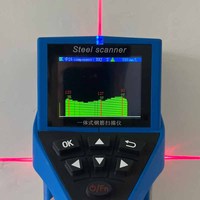 Detector de Varillas de Refuerzo BA-R71F, Equipo de Prueba No Destructiva (NDT) para Medir el Diámetro y la Posición de las Varillas