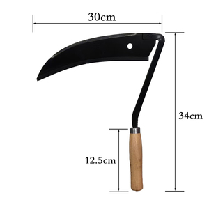 야외 정원 도구 낫 농업용 가정용 제초 낫 잔디 낫 - Product Image 2