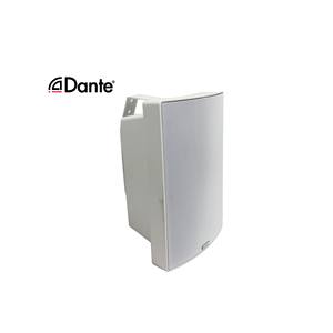 Enceinte murale Dante avec amplificateur intégré et interface réseau RJ45, prend en charge le PoE, contrôlée par Audinate pour système de sonorisation - Product Image 1