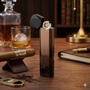 Rechargeable Pocket Electric <b>Lighters</b>-Wholesale Bulk Orders <b>Windproof</b> USB Arc Pod Design for Everyday Use - Product Image 5