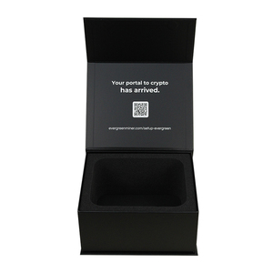 Caja de Regalo Premium Negra al por Mayor con Logotipo Personalizado, Caja de Embalaje Magnética de Cartón Grande de Lujo - Product Image 5