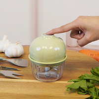 Mini hachoir portable 250 ml multifonction pour viande, légumes et sauces, avec lame en acier inoxydable, automatique, sans fil, pour la cuisine