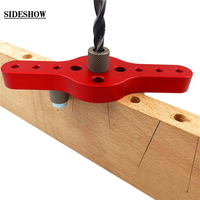 Guide de perçage auto-centrant pour le travail du bois, gabarit vertical pour trous de poche et emboîtements 6/8/10mm