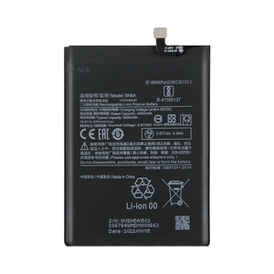 Batería BN5A de 5000 mAh para Xiaomi, para Teléfonos Reacondicionados al por Mayor, Redmi Note 10 5G, Poco M3 Pro, CE, RoHS, a Granel - Product Image 1