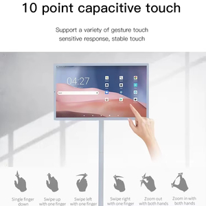 27 pouces 1920x1080 Wifi écran tactile Android 12 télévision tout-en-un tablette maison jeux TV Streaming LED Mobile Smart Tv - Product Image 5