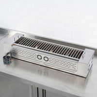 Grill électrique en acier inoxydable RKMF-TSSK1526 pour cuisine, vente en gros du fabricant