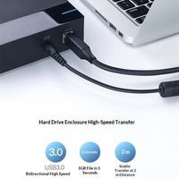 Kabel Transfer Data & Pencetakan Port Persegi Kecepatan Tinggi Tembaga Berlapis USB3.0 untuk Printer, Mesin Fotokopi, Hard Disk Mobile