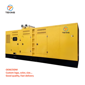 Grupo electrógeno diésel silencioso grande de 350 kW, 475 KVA <span class=keywords><strong>a</strong></span> 1000 KVA, tipo de marco abierto con microrred ATS de 380V <span class=keywords><strong>y</strong></span> 50Hz para potencia máxima de afeitado - Product Image 2