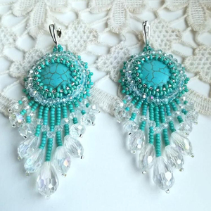 Pendientes de cuentas de moda - Product Image 1