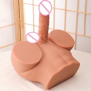 Bambola per Masturbazione Femminile Realistica, Giocattoli per Donne e Gay, Mezzo Corpo Maschile con Grande Dildo, Bambola per Giochi Erotici - Product Image 6