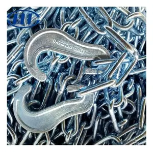 G80 lashing tải chuỗi con lăn trong gian lận phần cứng sơn 13x80mm 11x66mm với móc - Product Image 1