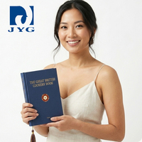 Impression de livres de cuisine de haute qualité à couverture rigide, service d'impression de livres reliés avec tranche pulvérisée