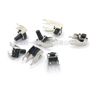 Interrupteur Tactile 6x6 à Support Supérieur Long, Pression Latérale, Longueur de Broche 3, 4, 6, 7, 7,5, 10 cm, Bouton pour Montage sur PCB - Product Image 3
