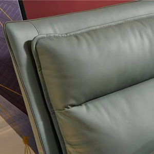 Tête de <span class=keywords><strong>lit</strong></span> éclairée haut de gamme, <span class=keywords><strong>lit</strong></span> double, ensemble de <span class=keywords><strong>lit</strong></span> en cuir personnalisé de luxe, mobilier de chambre à coucher moderne - Product Image 3