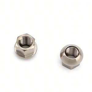 Tuercas de Rueda de Aleación de <span class=keywords><strong>Titanio</strong></span> Gr5, Tuercas de Rueda de <span class=keywords><strong>Titanio</strong></span> para Ruedas de Automóviles - Product Image 1