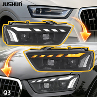 JUSHUN LED-Scheinwerfer für Audi Q3 13-18 Scheinwerfer-Baugruppe LED Dynamisches Signal Tagfahrlicht Auto-Zubehör