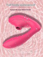 Vibrateur de culotte connecté via application, 10 vitesses, stimulation clitoridienne par succion, stimulateur du point G, jouets sexuels pour femmes