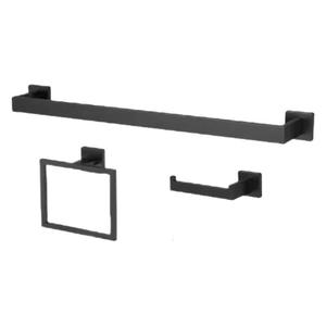 Juego de Toalleros Kim Hyun de 5 Piezas, Montaje en Pared, Autoadhesivo, Almacenamiento Colgante, Accesorio para Baño - Product Image 1