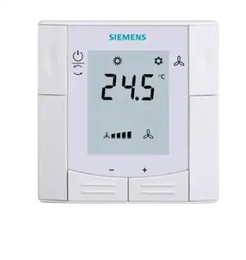 siemens rdg100kn termostato con comunicaciones knx ca 230v para