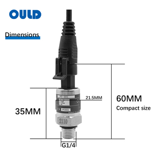 OULD PT-301 4-20ma OEM 압력 변환기 스테인리스 스틸 0.5-4.5V 자동차 오일 압력 센서 공기 압력 송신기 - Product Image 3