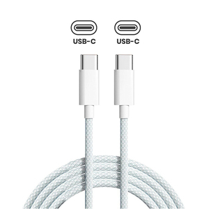 Cable de Carga Rápida Trenzado USB-C a C de Alta Velocidad 60W 3A al por Mayor para <span class=keywords><strong>iPhone</strong></span> Samsung HUAWEI - Product Image 6