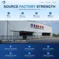 Bâtiment d'entrepôt à structure métallique pour le stockage industriel, la logistique, les ateliers et les projets d'usines industrielles