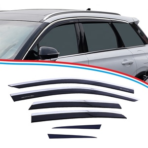 TXR Sun Car Visors Vent Window Deflector Rain <span class=keywords><strong>Protector</strong></span> Guard Parts para LINCOLN CORSAIR para LINCOLN MKC - Product Image 3