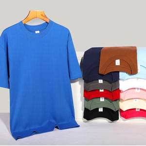 T-shirt à épaules tombantes T-shirt de luxe vierge et lourd Streetwear personnalisé T-shirt surdimensionné en coton 220 g/m² - Product Image 3