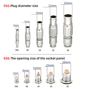 Lemos B Series fgg ไข่2-32pin 00B-3B ตัวเชื่อมต่อการบินตรงสายไฟกับ CE UL - Product Image 4