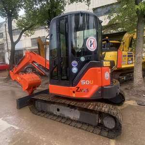Mini Hitachi ZX50U-3 sử dụng Nhật Bản <span class=keywords><strong>5</strong></span> tấn bánh xích máy xúc giá thấp bán <span class=keywords><strong>5</strong></span> tấn trọng lượng hoạt động mô hình zaxis 50u động cơ động cơ - Product Image 2