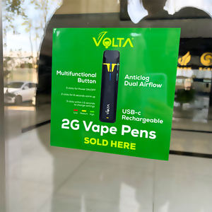 Pegatinas adhesivas estáticas duraderas extraíbles a todo Color de alta calidad, <span class=keywords><strong>vinilo</strong></span> <span class=keywords><strong>electrostático</strong></span> promocional, pegatinas sin pegamento <span class=keywords><strong>para</strong></span> uso en <span class=keywords><strong>ventanas</strong></span> - Product Image 2