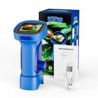 Factory Direct Supply 1000X Pocket Miniscope Microscope Digital Microscope With LCD Screen for Kids Educational Toy