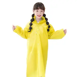 Hot Sell Thick Waterproof Children Raincoat Muti Color Kid Rain Coat for Outdoor