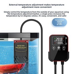 Calentador <span class=keywords><strong>de</strong></span> Acuario Xuanke al por Mayor, Barra Calefactora para Acuarios <span class=keywords><strong>de</strong></span> <span class=keywords><strong>Agua</strong></span> <span class=keywords><strong>Dulce</strong></span>, Temperatura Ajustable, Accesorios Sumergibles <span class=keywords><strong>de</strong></span> Plástico - Product Image 6