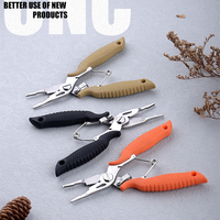 Pêcheur professionnel 14.5cm pince de pêche résistant hameçon d'eau salée pour couper la ligne de tresse supprimer les crochets