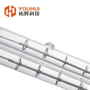 Youhui Halogen Short Wave Infrared <b>Heating</b> Lamp 750W 230V Transparent Dual <b>Tube</b> High Accuracy For Industrial <b>Heating</b> - Product Image 3