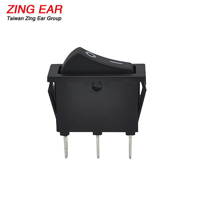 8A 250VAC 16A 125VAC 5A 125VLON-OFF SPST 3-Pin Laser Etched Toggle Rocker Switch 3 Position