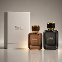 Étiquette privée OEM personnalisée 1,75 FL.OZ. Flacon de parfum Eau de Parfum 30ml, flacon de parfum givré de luxe 50ml, flacons de parfum vides de qualité