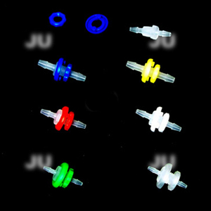 ชุดขั้วต่อพลาสติกสำหรับต่อท่อโพรพิลีนเกลียว28UNF ปรับแต่งได้1/4 '-ท่อเกลียว (PP) - Product Image 3