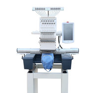 Machine à broder automatique à tête unique à aiguilles multiples prix d'usine à vendre