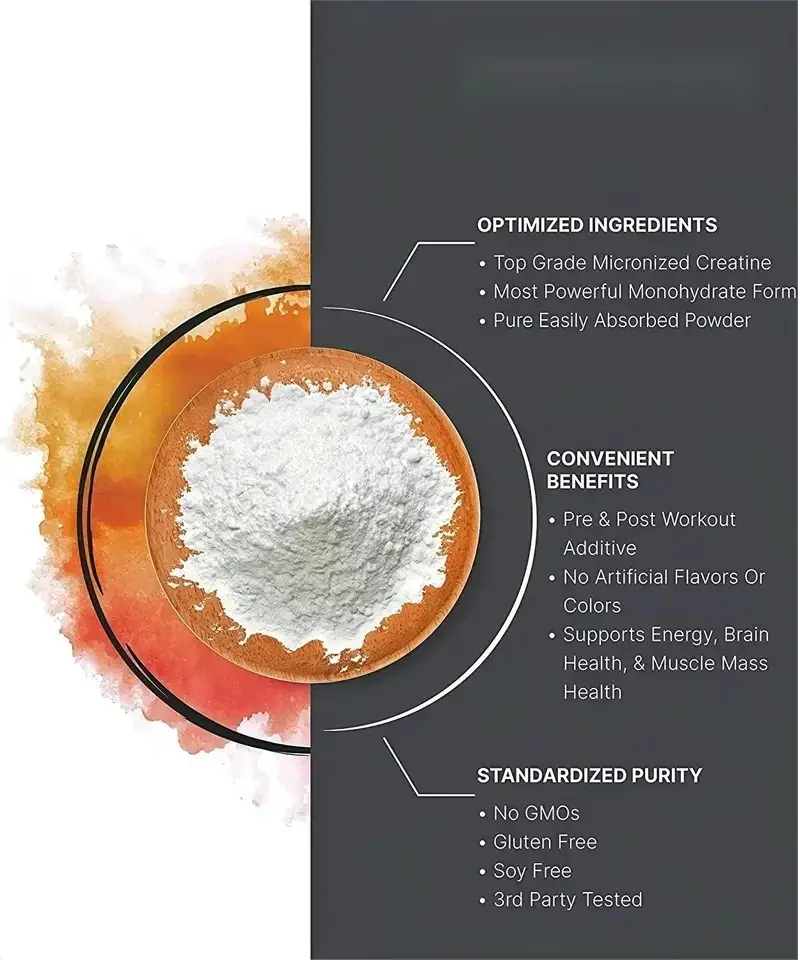 Hochwertiges Kreatin-Monohydrat-Pulver 500 Gramm reines Kreatin pulver ohne Geschmack