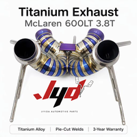 Tuyau d'échappement JYD en titane Valvetronic Catback pour McLaren 600LT 3.8T 2018-2020, silencieux de course léger à haut débit