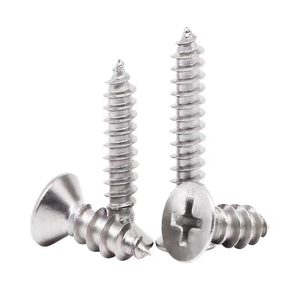 Tornillos de Cabeza Plana Cruzada de Acero Inoxidable M2-M12 de Tamaño Completo, Fabricados en Fábrica, en Grandes Cantidades Compra al por Mayor de Tornillos de Fijación. - Product Image 4